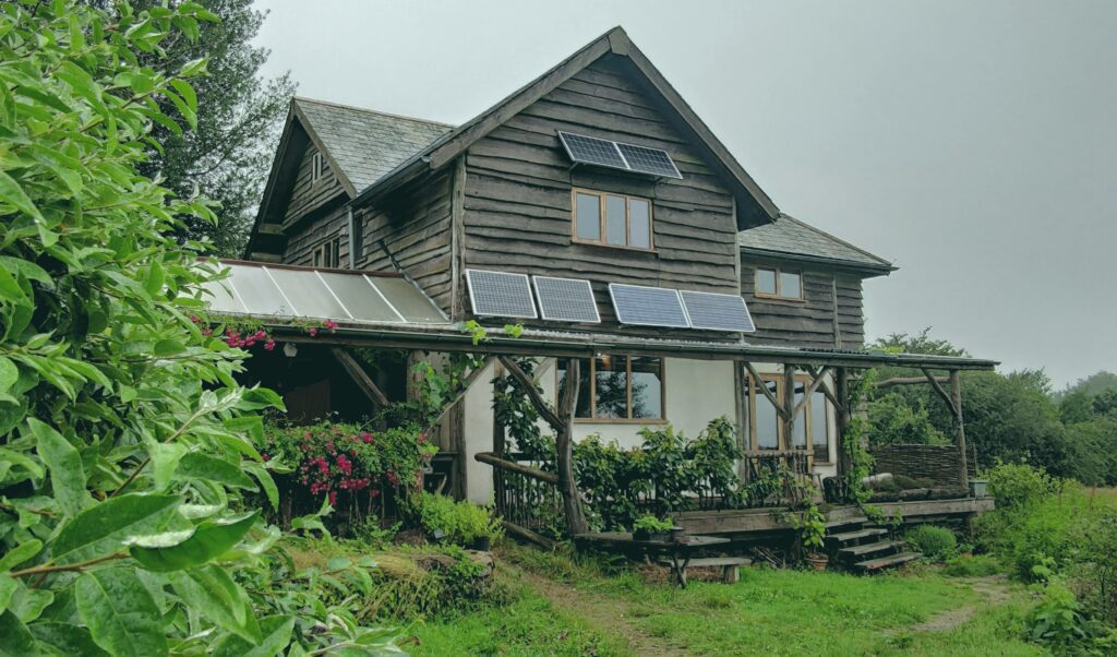 Picture of House at Pentiddy. Part of the tours offered this year.